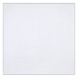 Linen-like Natural Flat Pack Napkin, Ultraply, 16" X 16", White, 1,200-carton