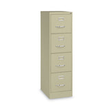 Vertical Letter File Cabinet, 4 Letter-size File Drawers, Putty, 15 X 22 X 52