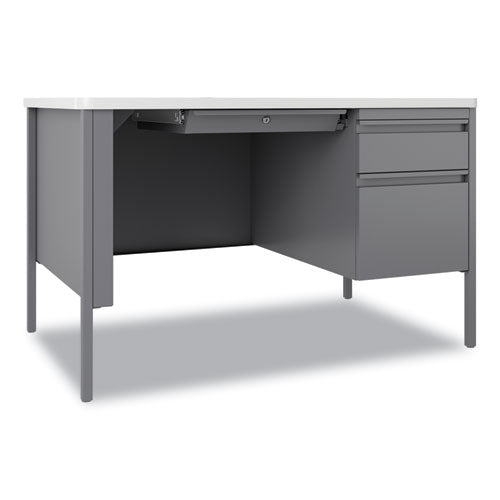 Teachers Pedestal Desks, One Right-hand Pedestal: Box/file Drawers, 48