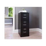 Vertical Letter File Cabinet, 3 Letter-size File Drawers, Black, 15 X 22 X 40.19