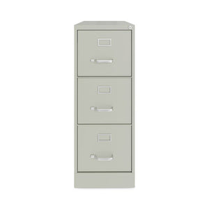 Vertical Letter File Cabinet, 3 Letter-size File Drawers, Light Gray, 15 X 22 X 40.19