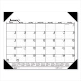 Recycled One-color Refillable Monthly Desk Pad Calendar, 22 X 17, 2021