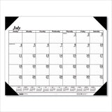 Recycled Economy 14-month Academic Desk Pad Calendar, 22 X 17, 2020-2021