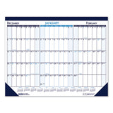 Three Month Desk Pad Calendar, 22 X 17, 2020-2022