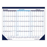 Three Month Desk Pad Calendar, 22 X 17, 2020-2022