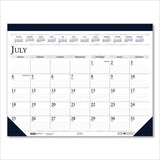 100% Recycled Academic Desk Pad Calendar, 14-month, 22 X 17, 2020-2021