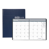 Recycled Ruled Monthly Planner, 14-month Dec.-jan., 11 X 8.5, Blue, 2020-2022