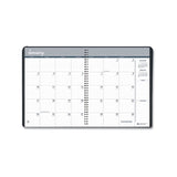 Recycled Ruled Monthly Planner, 14-month Dec.-jan., 8.75 X 6.88, Black, 2020-2022