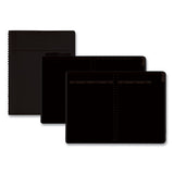 Recycled Monthly Weekly 7 Day Planner, 8.75 X 6.88, Black Cover, 12-month (jan To Dec): 2022