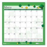 100% Recycled Seasonal Wall Calendar, 12 X 12, 2021