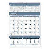 Recycled Bar Harbor Three-months-per-page Wall Calendar, 15.5 X 22, 2020-2022