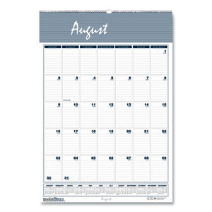 Recycled Bar Harbor Wirebound Academic Monthly Wall Calendar, 12 X 17, 2020-2021