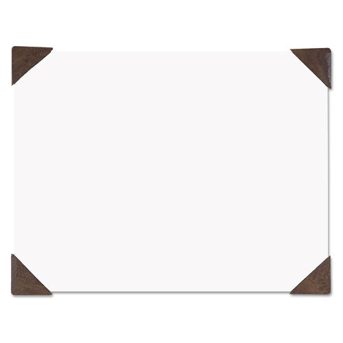 100% Recycled Doodle Desk Pad, Unruled, 50 Sheets, Refillable, 22 X 17, Brown