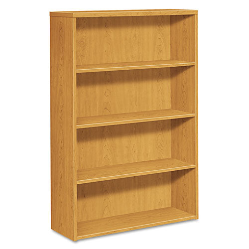 10500 Series Laminate Bookcase, Four-shelf, 36w X 13-1-8d X 57-1-8h, Harvest