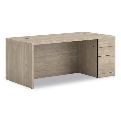 10500 Series Single Full-height Pedestal Desk, Right: Box/box/file, 72