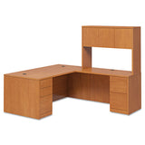 10500 Series "l" Single Pedestal Desk, Left Full-height Ped, 72w X 36d X 29.5h, Harvest