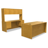 10500 Series 3-4 Height Double Pedestal Desk, 72w X 36d X 29.5h, Harvest