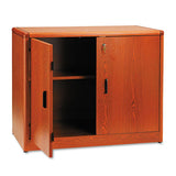10700 Series Locking Storage Cabinet, 36w X 20d X 29 1-2h, Cognac