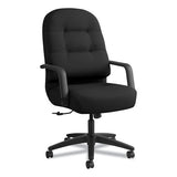 Pillow-soft 2090 Series Executive High-back Swivel-tilt Chair, Supports Up To 300 Lbs., Black Seat-black Back, Black Base