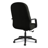Pillow-soft 2090 Series Executive High-back Swivel-tilt Chair, Supports Up To 300 Lbs., Black Seat-black Back, Black Base
