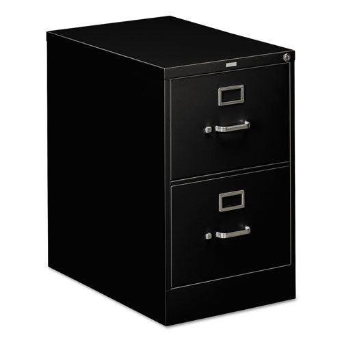 310 Series Two-drawer Full-suspension File, Legal, 18.25w X 26.5d X 29h, Black