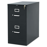 310 Series Two-drawer Full-suspension File, Letter, 15w X 26.5d X 29h, Charcoal