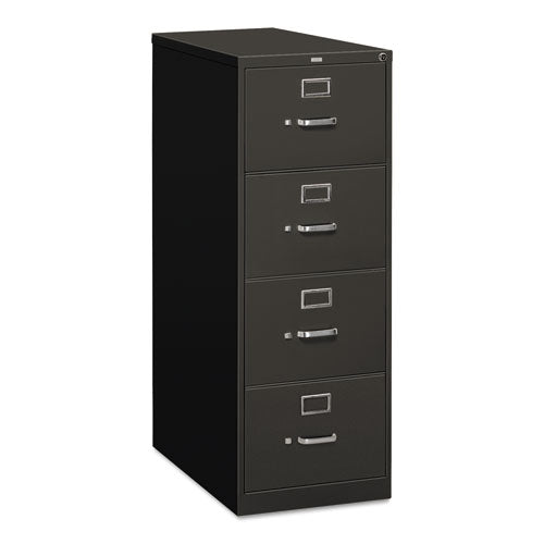 310 Series Four-drawer Full-suspension File, Legal, 18.25w X 26.5d X 52h, Charcoal