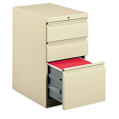 Efficiencies Mobile Box-box-file Pedestal, 15w X 22.88d X 28h, Putty