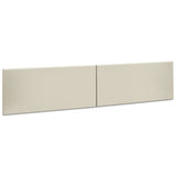 38000 Series Hutch Flipper Doors For 72"w Open Shelf, 36w X 15h, Light Gray