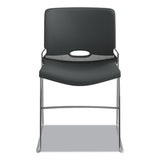 Olson Stacker High Density Chair, Lava Seat-lava Back, Chrome Base, 4-carton