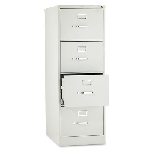 510 Series Four-drawer Full-suspension File, Legal, 18.25w X 25d X 52h, Light Gray