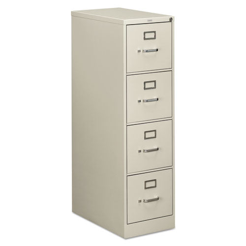 510 Series Four-drawer Full-suspension File, Letter, 15w X 25d X 52h, Light Gray
