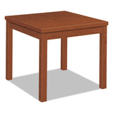 Laminate Occasional Table, Square, 24w X 24d X 20h, Mahogany