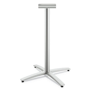 Between Standing-height X-base For 42" Table Tops, Silver