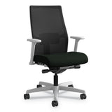 Ignition 2.0 4-way Stretch Mid-back Mesh Task Chair, Supports Up To 300 Lbs, Black Seat-back And Base