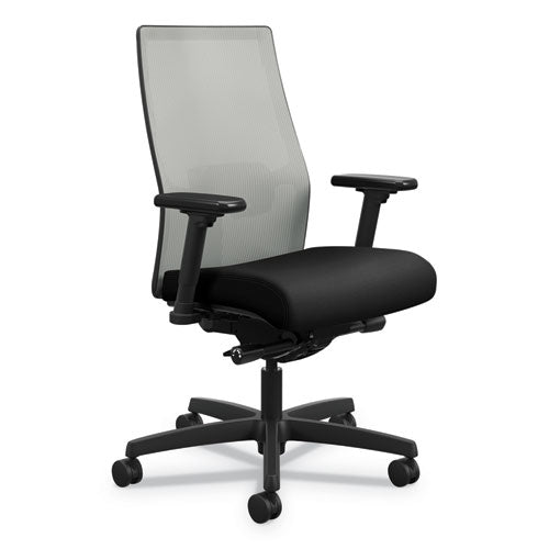 Ignition 2.0 4-way Stretch Mid-back Mesh Task Chair, Supports 300lb, 17