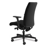 Ignition Series Mid-back Work Chair, Supports Up To 300 Lbs., Black Seat-black Back, Black Base