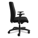 Ignition Series Big And Tall Mid-back Work Chair, Supports Up To 450 Lbs., Black Seat-black Back, Black Base