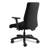 Ignition Series Big And Tall Mid-back Work Chair, Supports Up To 450 Lbs., Black Seat-black Back, Black Base