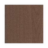 Mod Laminate Doors For 72"w Mod Desk Hutch, 17.86 X 14.82, Sepia Walnut  2-carton