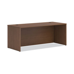 Mod Desk Shell, 72" X 30" X 29", Sepia Walnut, 2-carton