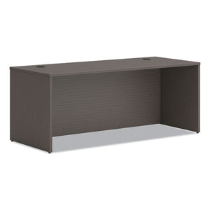 Mod Desk Shell, 72" X 30" X 29", Transparent Slate