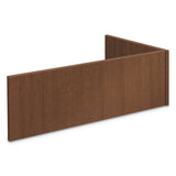 Foundation Reception Station - For Returns, 42 1-4w X 24d X 13h, Mahogany