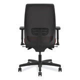 Endorse Mesh Mid-back Work Chair, Supports Up To 300 Lbs., Black Seat-black Back, Black Base