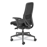 Nucleus Series Recharge Task Chair, Supports Up To 300 Lb, 16.63 To 21.13 Seat Height, Black Seat-back, Black Base