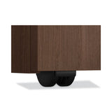 Mod Mobile Pedestal, Left Or Right, 3-drawers: Box-box-file, Legal-letter, Sepia Walnut, 15" X 20" X 28"