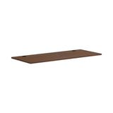 Mod Worksurface, 72w X 30d, Sepia Walnut