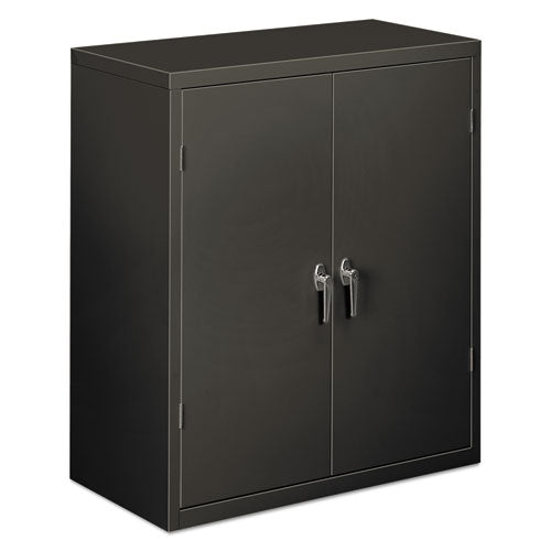 Assembled Storage Cabinet, 36w X 18 1-8d X 41 3-4h, Charcoal