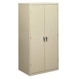 Assembled Storage Cabinet, 36w X 18 1-8d X 71 3-4h, Black