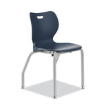 Smartlink Four-leg Chair, 19.5" X 19.63" X 31", Regatta Seat, Regatta Base, 4-carton